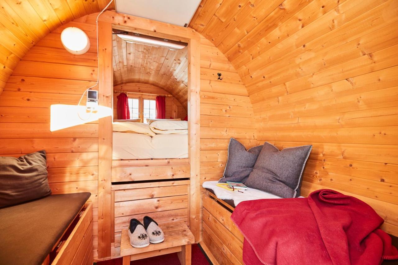 Camping Dreilaendereck Blockhuetten & Apartments Ried im Oberinntal Ngoại thất bức ảnh