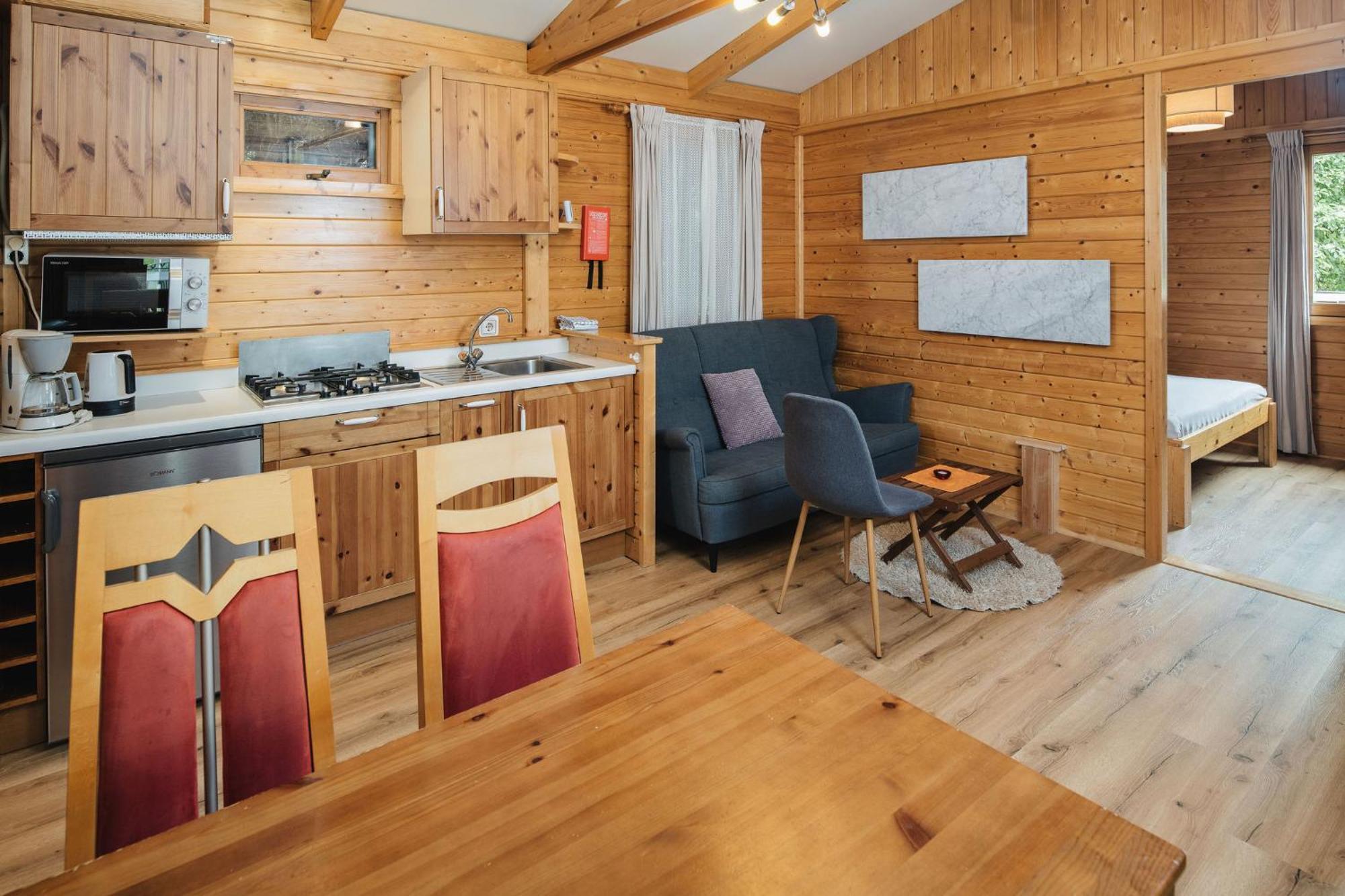Camping Dreilaendereck Blockhuetten & Apartments Ried im Oberinntal Ngoại thất bức ảnh