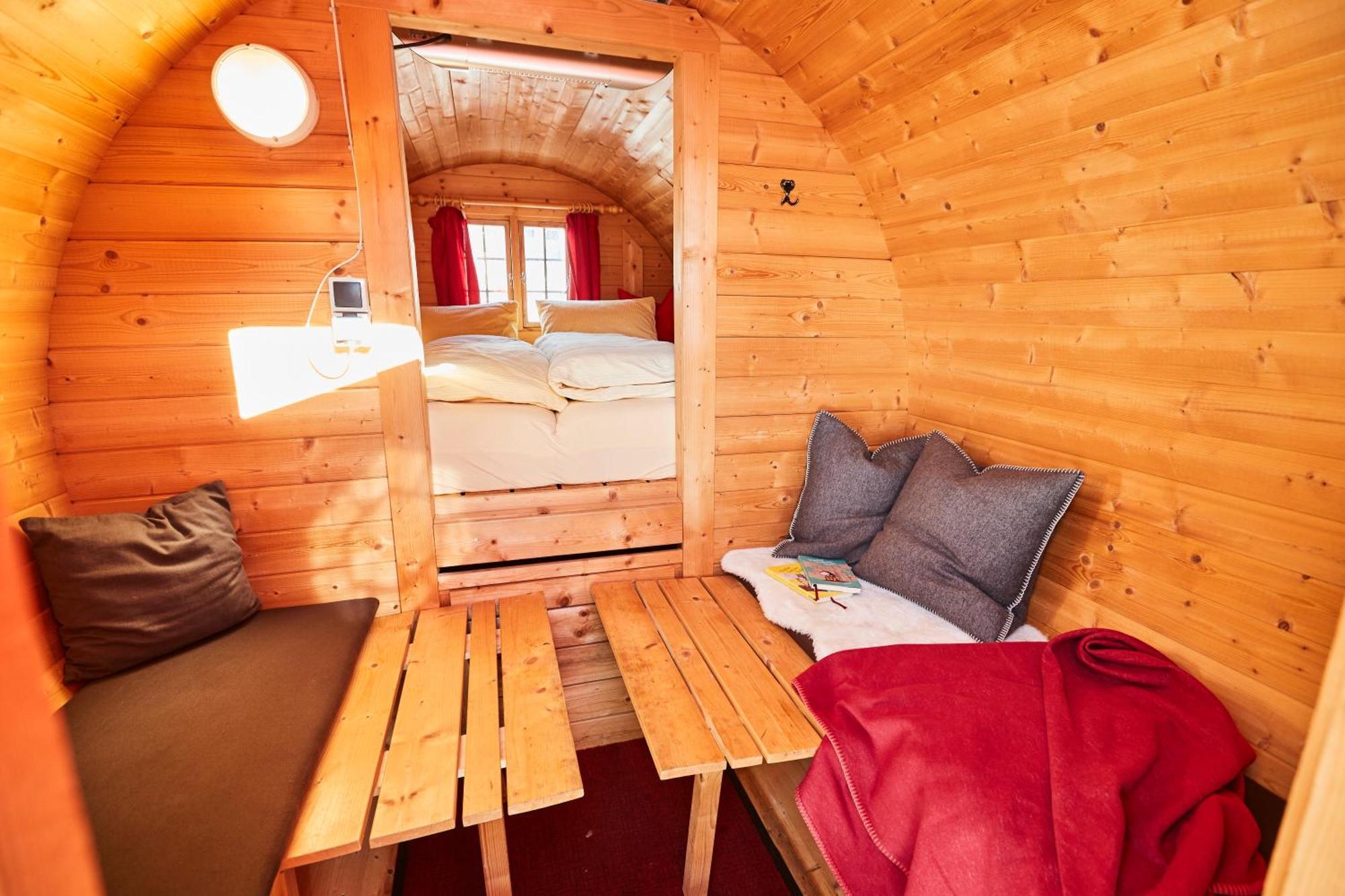 Camping Dreilaendereck Blockhuetten & Apartments Ried im Oberinntal Ngoại thất bức ảnh