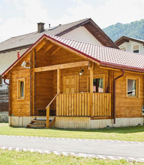 Camping Dreilaendereck Blockhuetten & Apartments Ried im Oberinntal Ngoại thất bức ảnh