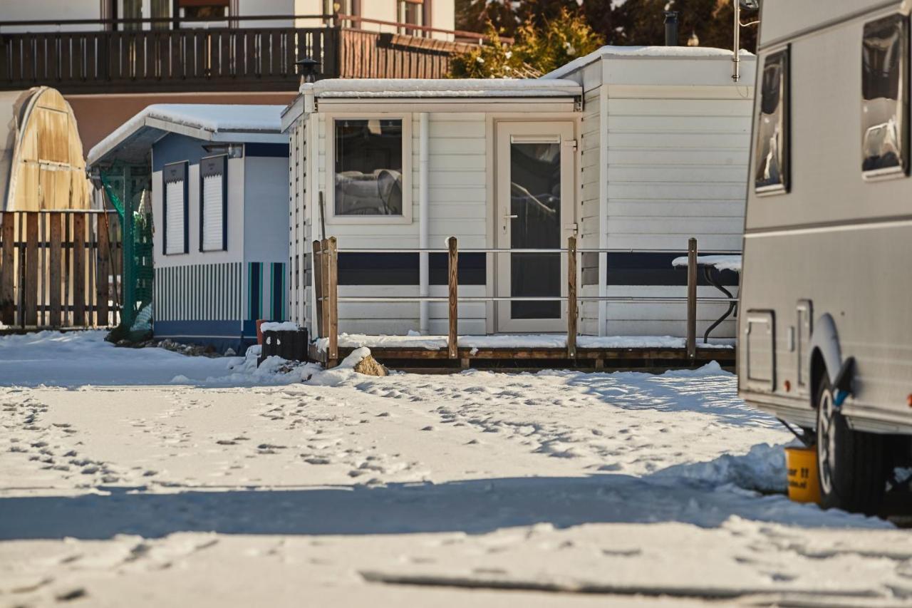 Camping Dreilaendereck Blockhuetten & Apartments Ried im Oberinntal Ngoại thất bức ảnh